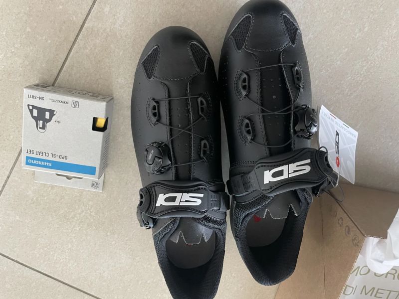 SIDI Genius 10 Road Shoes Black EU 44