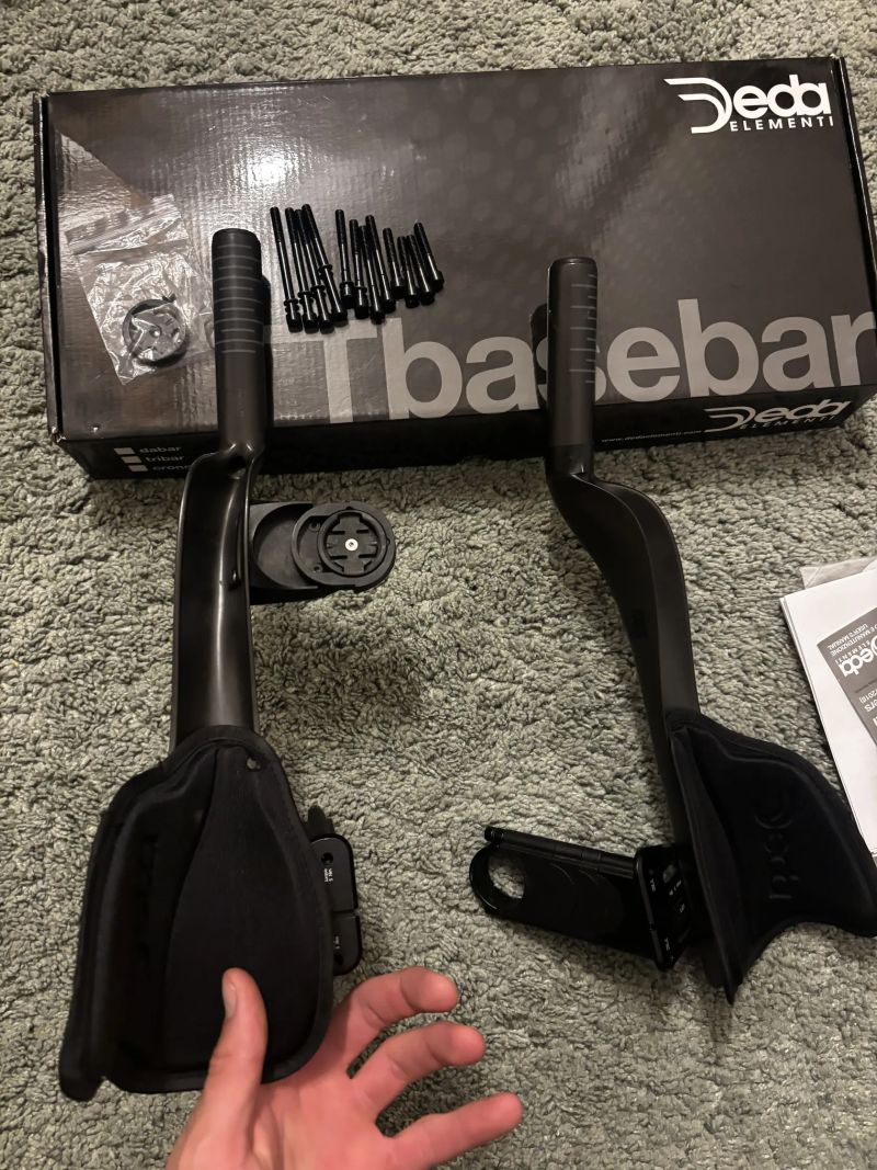Deda Aerobars, Hrazda, nástavce, časovka, DEDA JET CLIP-ON