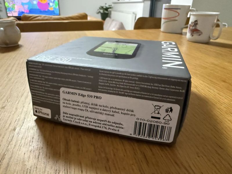 Cyklopočítač Garmin Edge 530 PRO