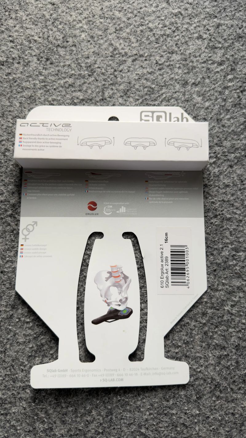 SQlab 610 Ergolux Active 2.1 16cm
