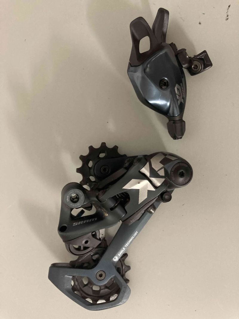 přehazovačka Sram X0 + řazení Sram GX