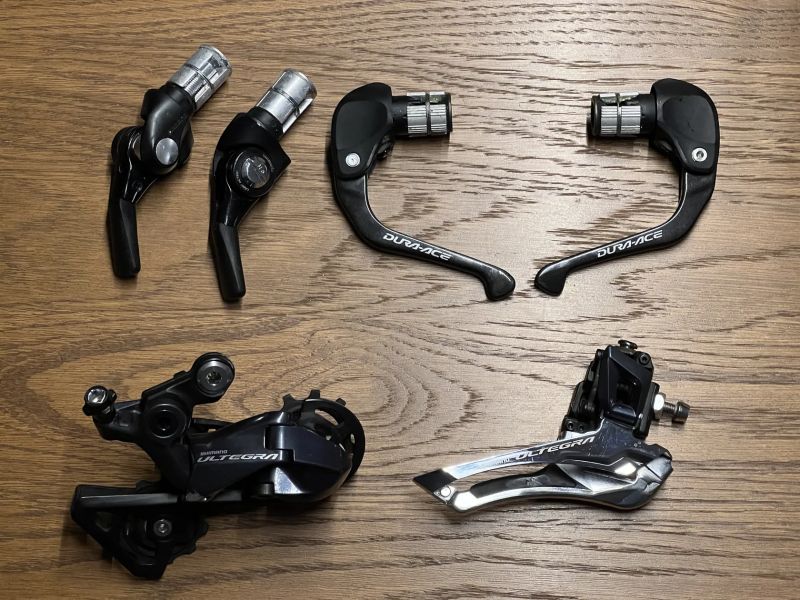 Shimano mechanická sada 2-11 na TT Dura-Ace / Ultegra