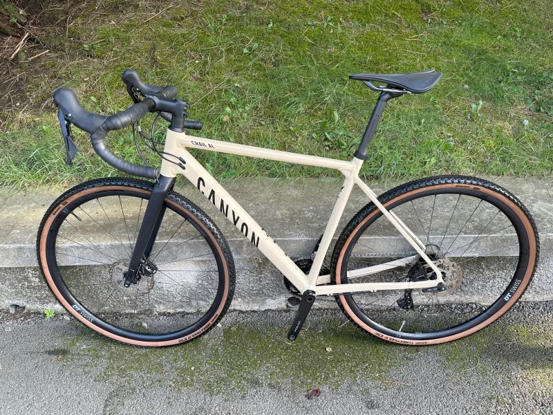Gravel Canyon Grail 7 Al - velikost M (178-184 cm) Shimano GRX RX810 - 2X11