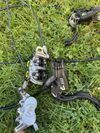 Magura MT7 Pro 1-finger HC čtyřpístková kotoučová brzda, kotouče Galfer 180mm