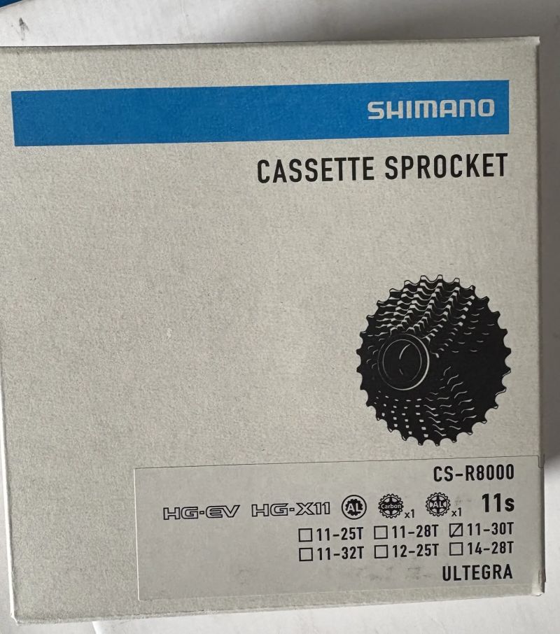 Shimano Dura Ace, CS-R9100 - 11s, Ultegra, CS-R8000 - 11s