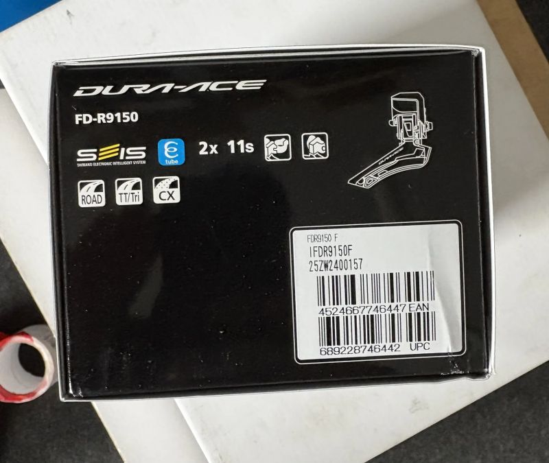 Shimano Dura Ace, RD-R9150, 11s, přesmykač Shimano Dura-Ace, FD-R9150, 2x11
