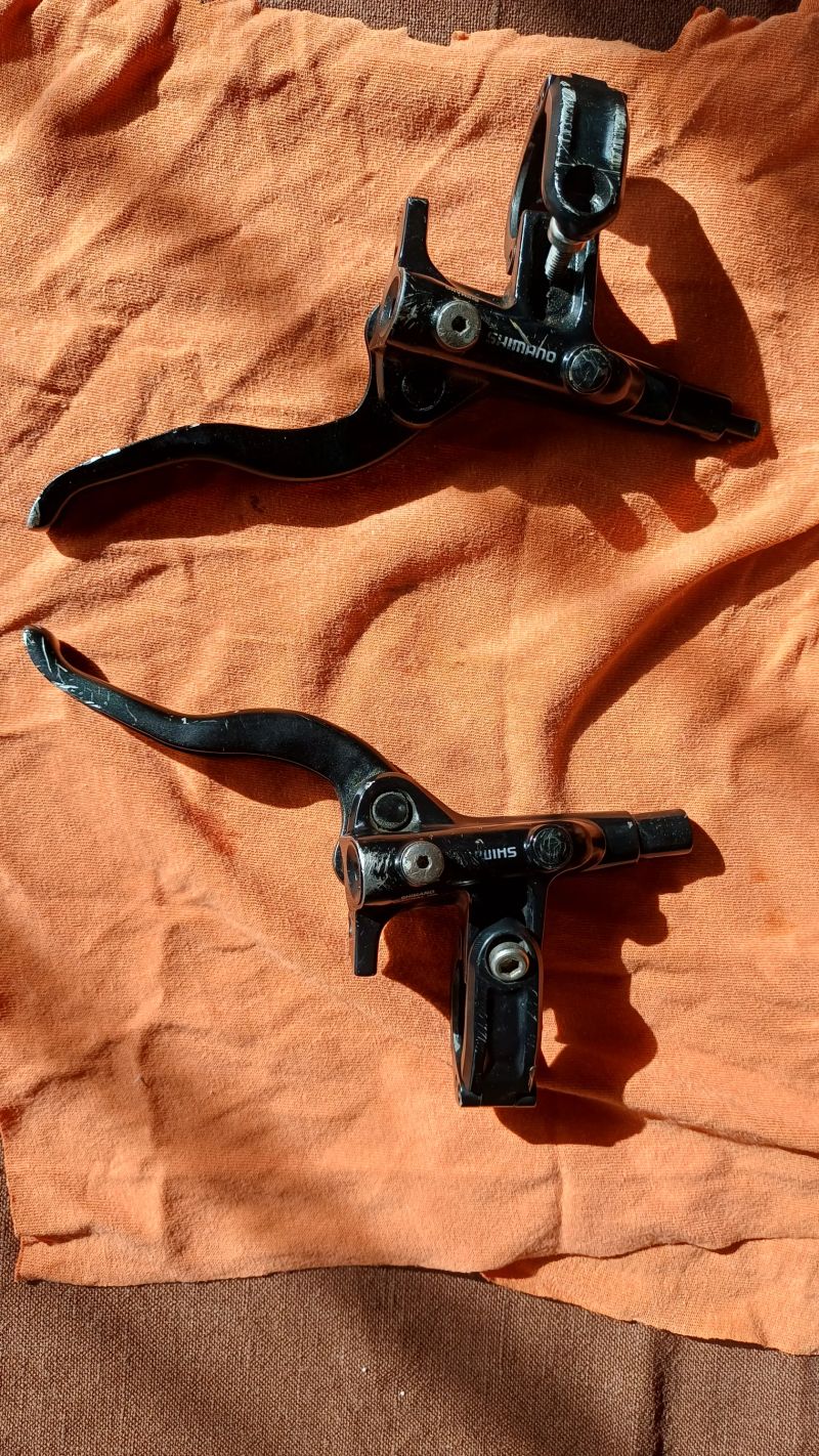 Shimano brzdové páky BL-M4100
