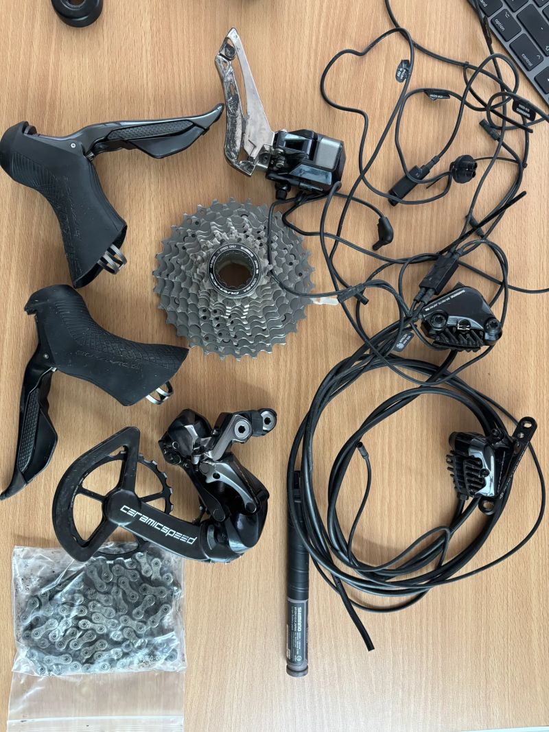 Shimano Dura Ace 11s Di2 , Ceramic Speed, kliky 105