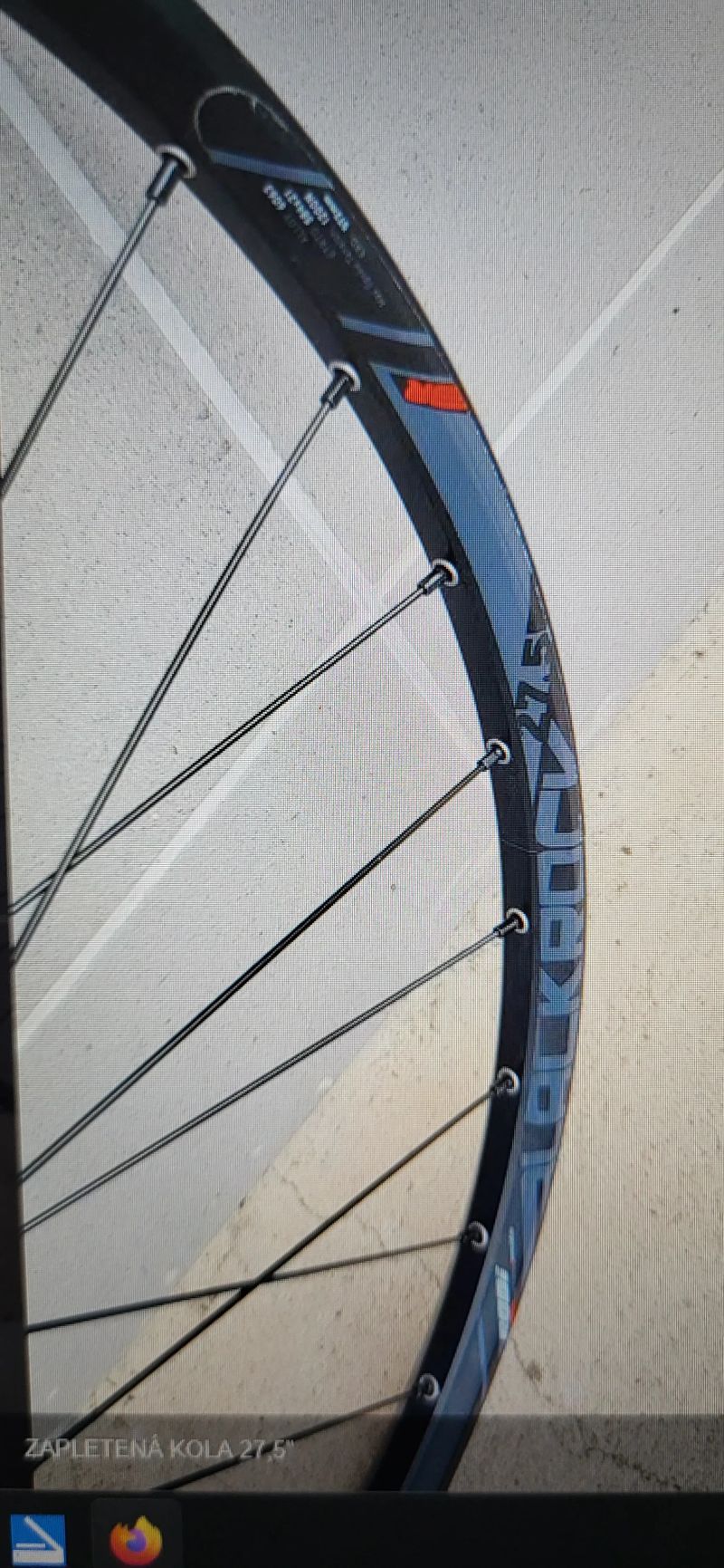 ZAPLETENÁ KOLA 27,5"