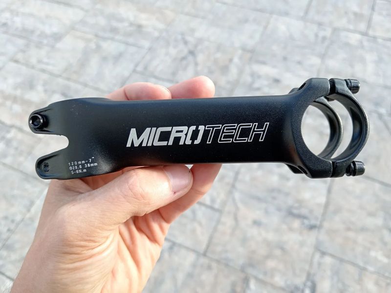 Představec Microtech XL alloy - sundaný z nového kola Basso