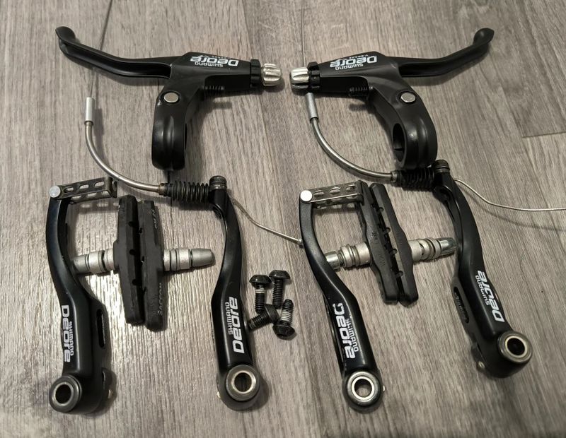 Shimano Deore V brzdy včetně pák 