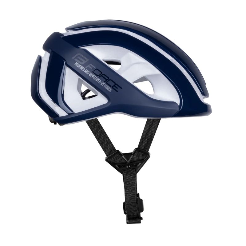 Nová přilba FORCE NEO modro-bílá L-XL (58-62 cm)