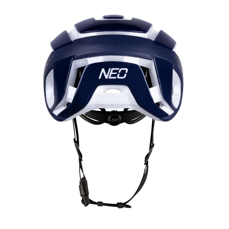 Nová přilba FORCE NEO modro-bílá L-XL (58-62 cm)
