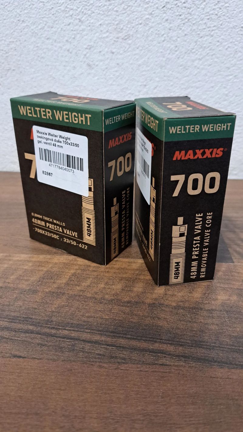 Prodám duše Maxxis 700x33/50 (2 ks)