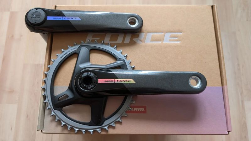 Kliky Sram Force 1 AXS Wide Power Meter, 40 zubů, 170 mm