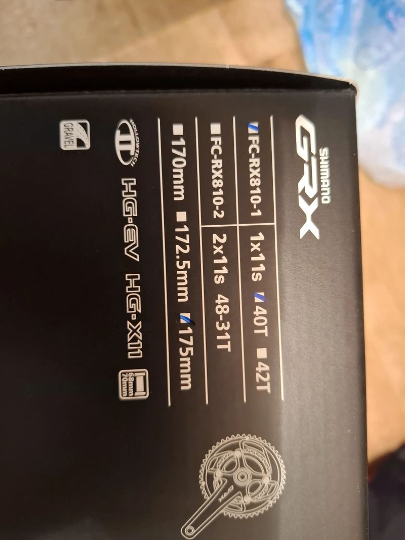 Shimano GRX FC-RX810 175 mm