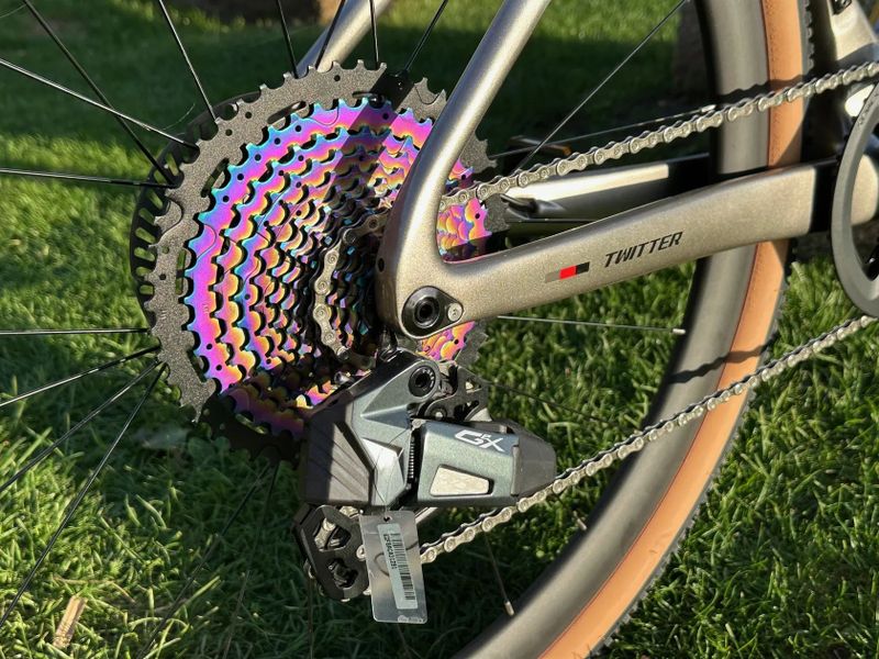Twitter Gravel V3 wireless - celokarbon, elektronické řazení 1x13 WheelTop, vel 50-51 (M)
