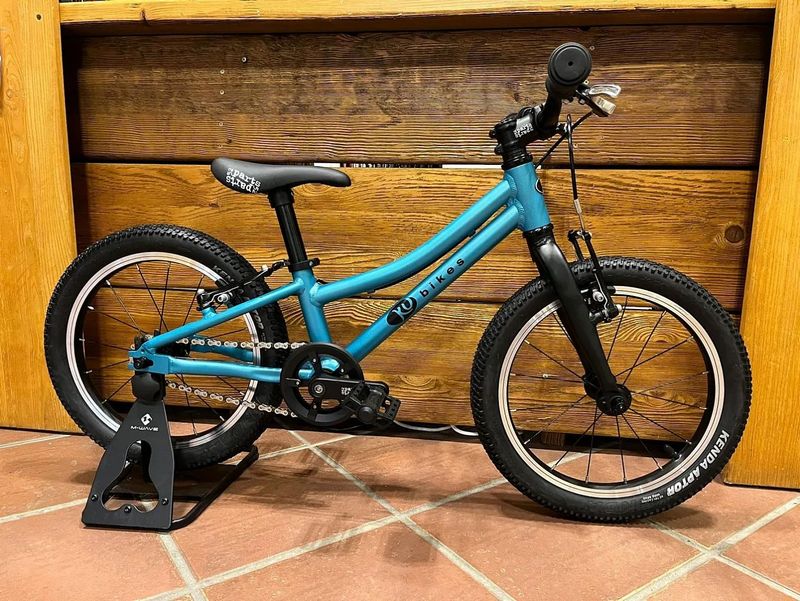 Kubikes 16S MTB - tyrkys, NOVÉ - od 95 cm