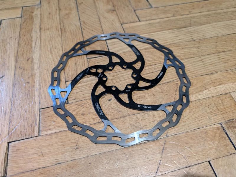 Brzdový kotoč Galfer 203x2 mm e-bike, 6 děr