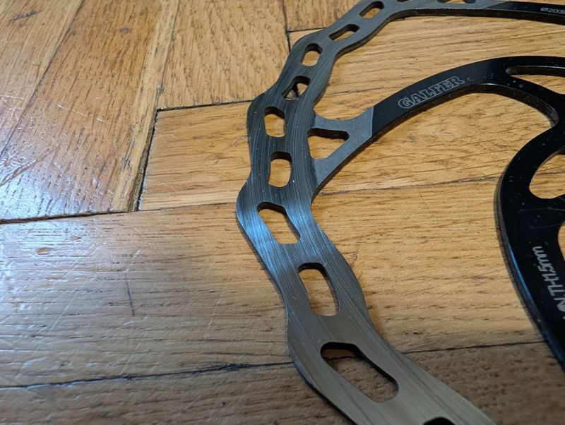 Brzdový kotoč Galfer 203x2 mm e-bike, 6 děr