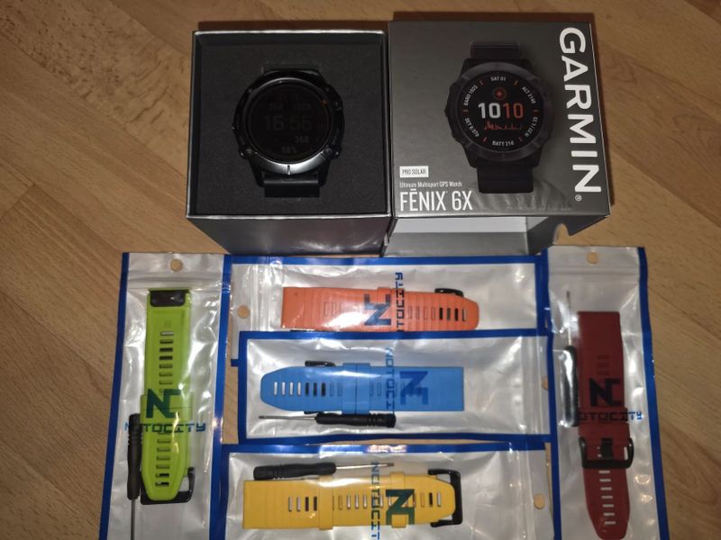 GARMIN FENIX 6PRO SOLAR TITANIUM