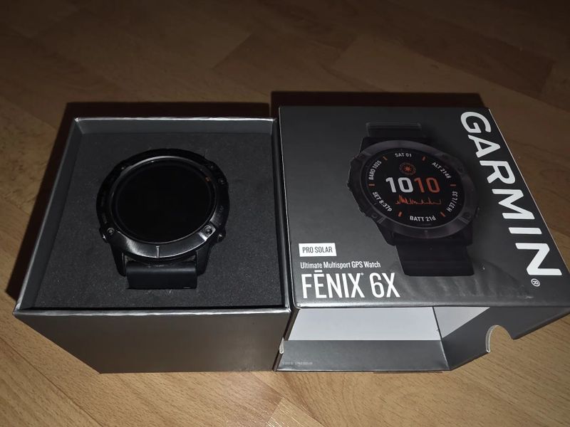 GARMIN FENIX 6PRO SOLAR TITANIUM