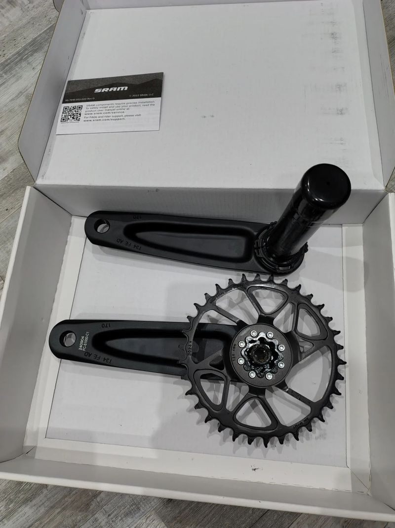 Prodám NOVÉ kliky Sram S-Series T-Type 170 mm
