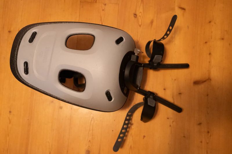Cyklosedačka Thule Yepp Nexxt Mini stříbrná