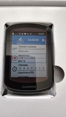 Garmin edge 540 solar 12 měsíců záruka 