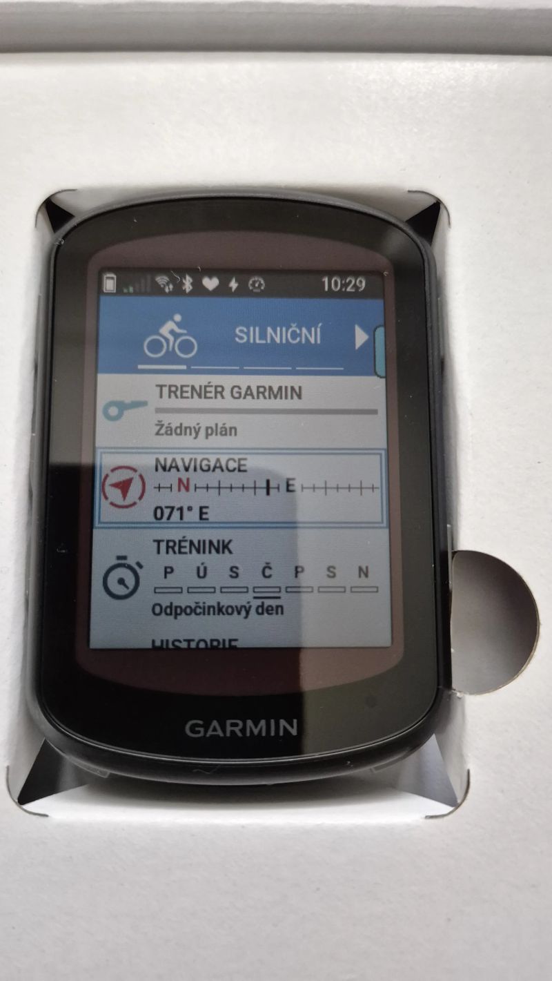 Garmin edge 540 solar 12 měsíců záruka 