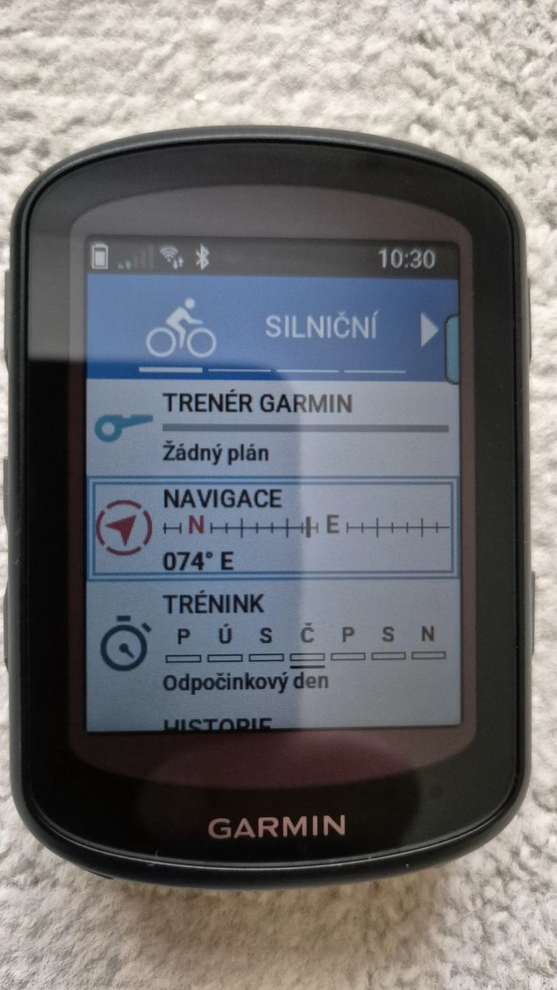 Garmin edge 540 solar 12 měsíců záruka 