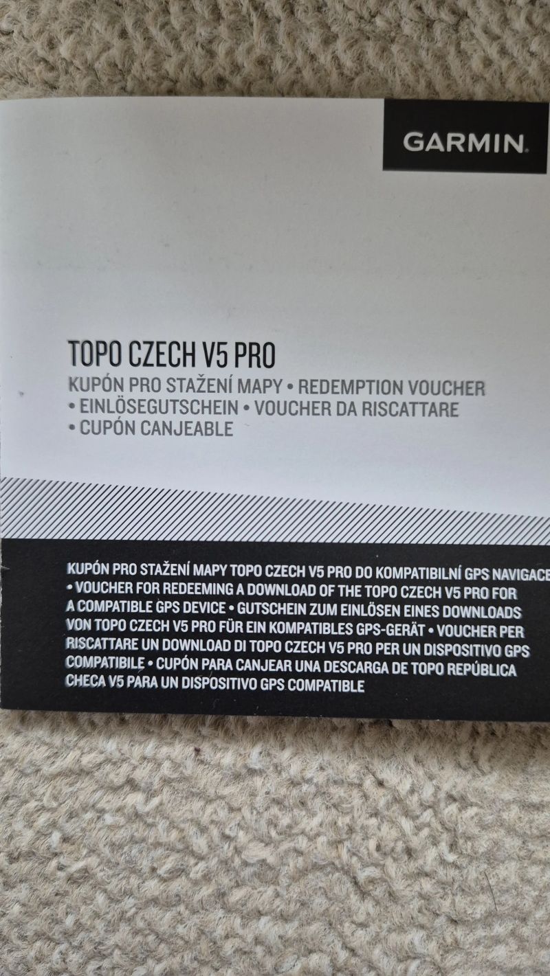Garmin edge 540 solar 12 měsíců záruka 