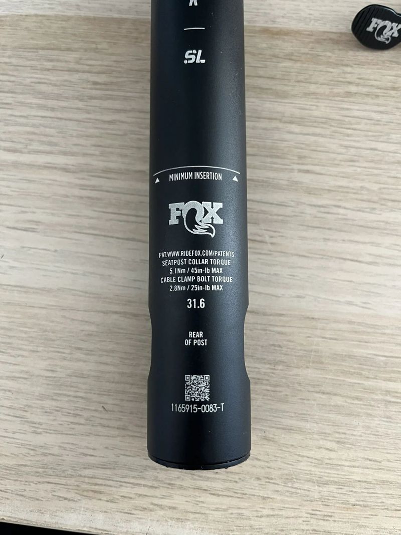 NOVÁ teleskopická sedlovka FOX Transfer SL Performance Elite 31,6mm - zdvih 150mm + ovládací páčka