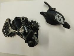 SRAM NX - přehazovačka + řazení