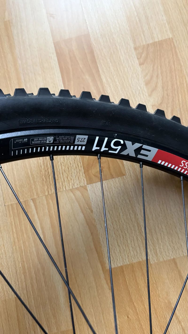 Zadní výplet 27,5" DT Swiss EX511 + 350