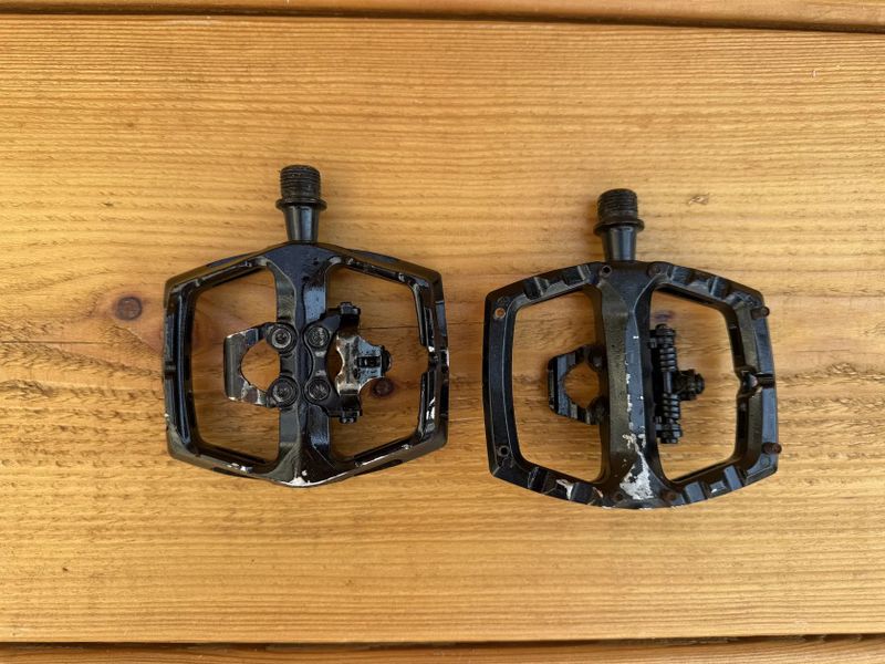 MTB oboustranné pedály Xpedo AMBIX Black SPD - POUZE VYZKOUŠENÉ