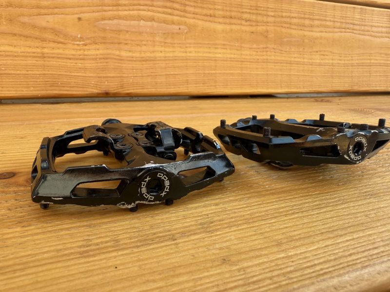 MTB oboustranné pedály Xpedo AMBIX Black SPD - POUZE VYZKOUŠENÉ