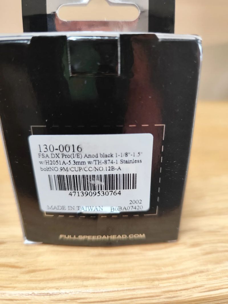 FSA hlavové složení DX Pro (I/E)