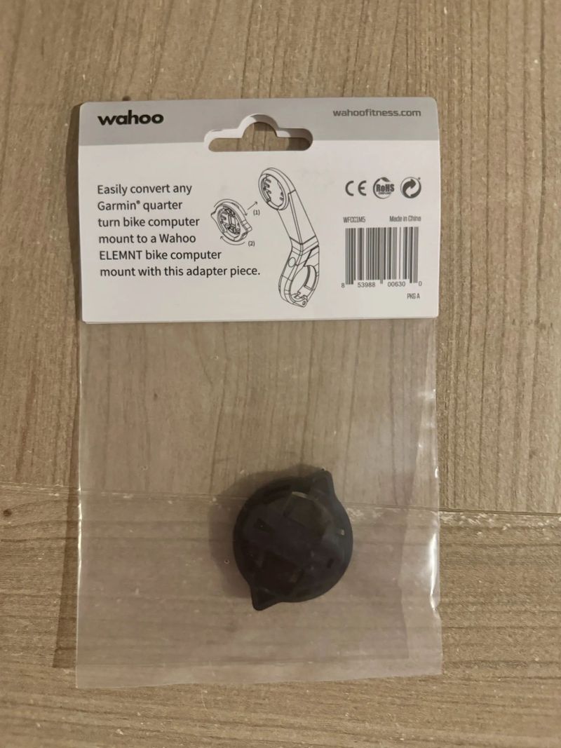 Wahoo quarter turn mount adaptér