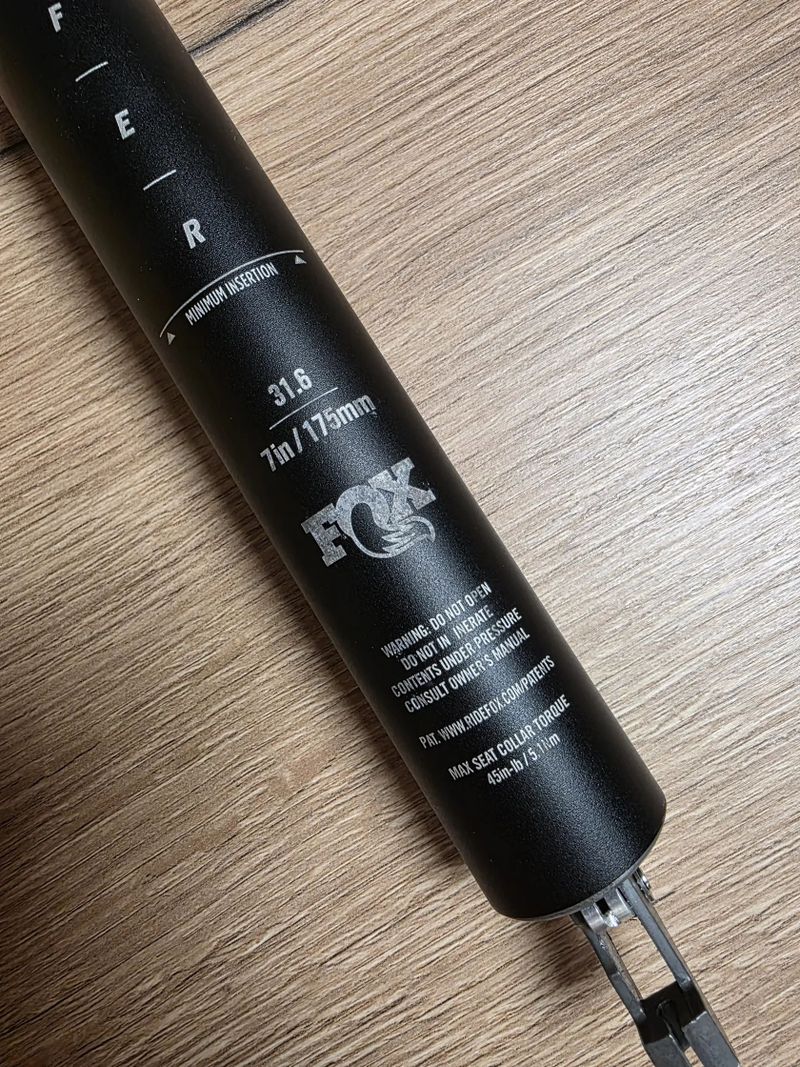 Fox Transfer Kashima 31.6 175mm