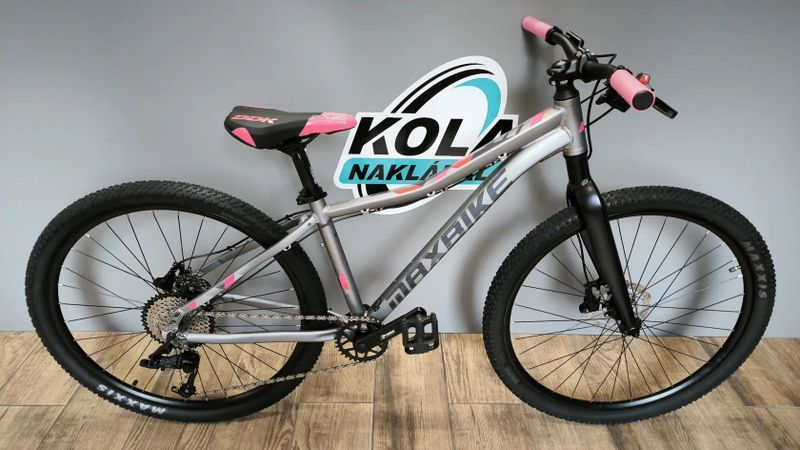 Maxbike Lady 27,5 2025 šedý mat+růžová