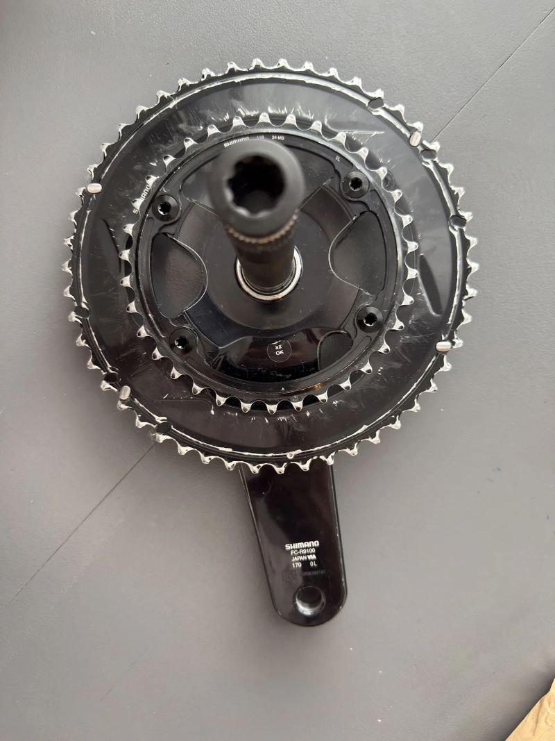 Shimano kliky Dura-Ace FC-R9100 , včetně převodníku 50/34