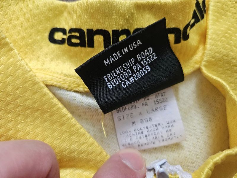 Cyklistický retro dres Cannondale USA