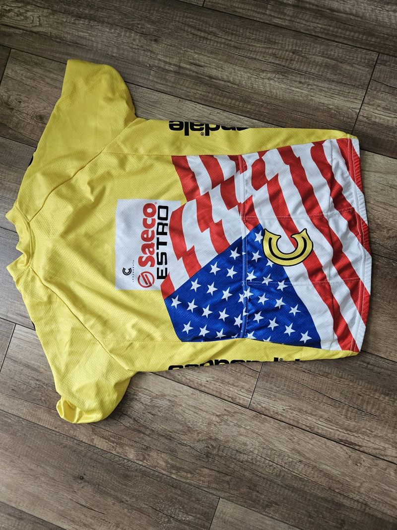 Cyklistický retro dres Cannondale USA