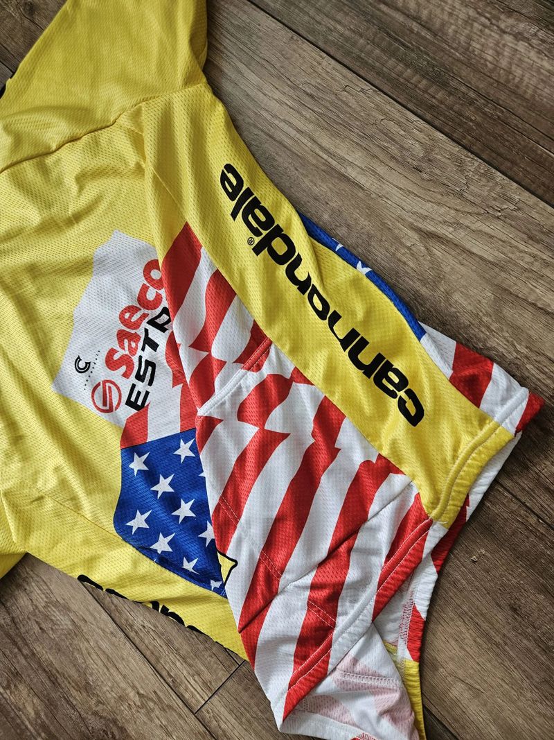 Cyklistický retro dres Cannondale USA