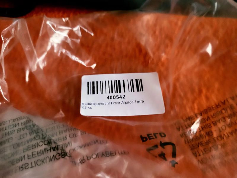 Nové sedlo Fizik Terra Alpaca X5 - 225g