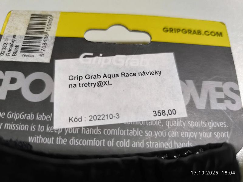 Návleky Grip Grab - AQUA RACE