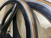Retro/vintage par kol Spengle, plášťová, ořech Shimano