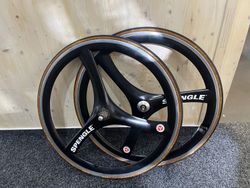 Retro/vintage par kol Spengle, plášťová, ořech Shimano