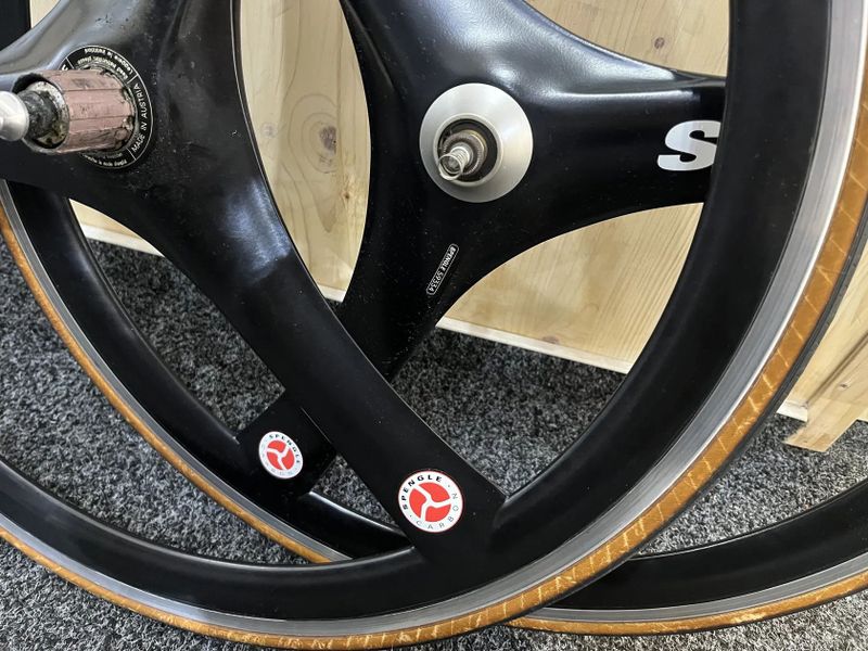Retro/vintage par kol Spengle, plášťová, ořech Shimano